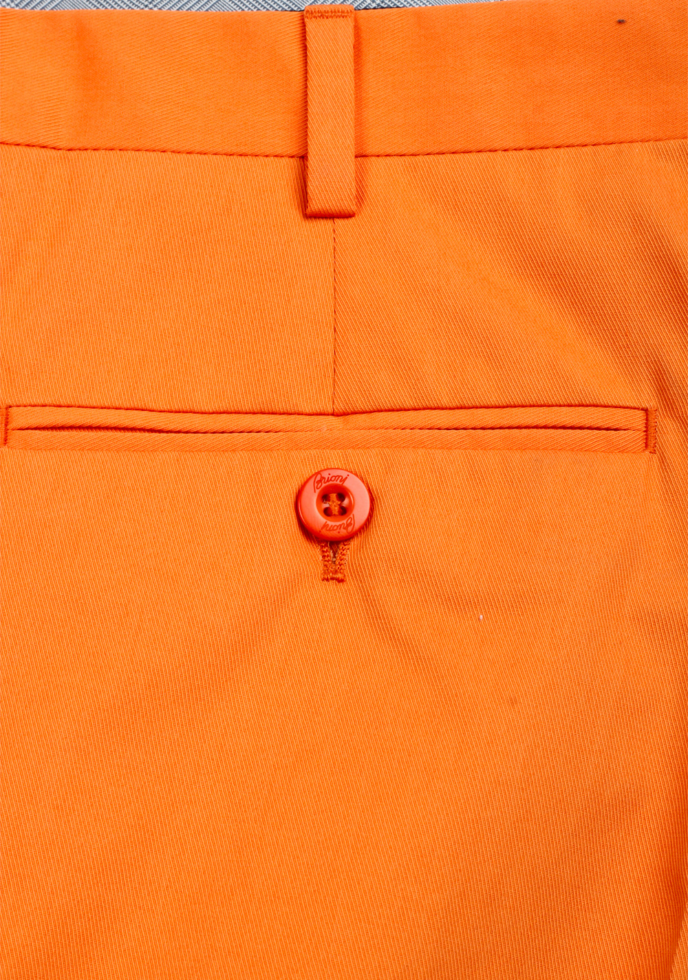 Brioni Orange Trousers Size 48 / 32 U.S. | Costume Limité