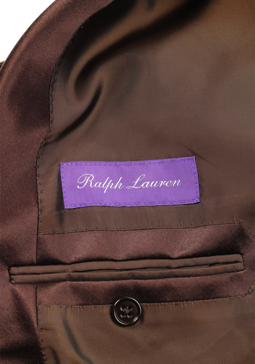 Ralph Lauren Purple Label Brown Dinner Jacket Sport Coat | Costume Limité