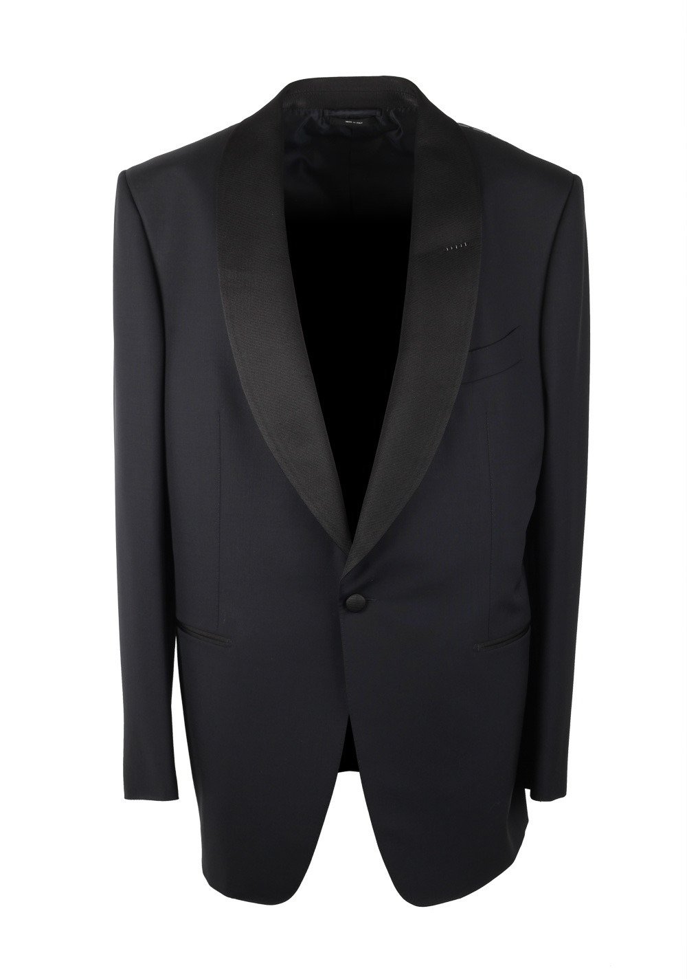 TOM FORD Windsor Midnight Blue Tuxedo Suit Size 56 / 46R U.S. Shawl ...