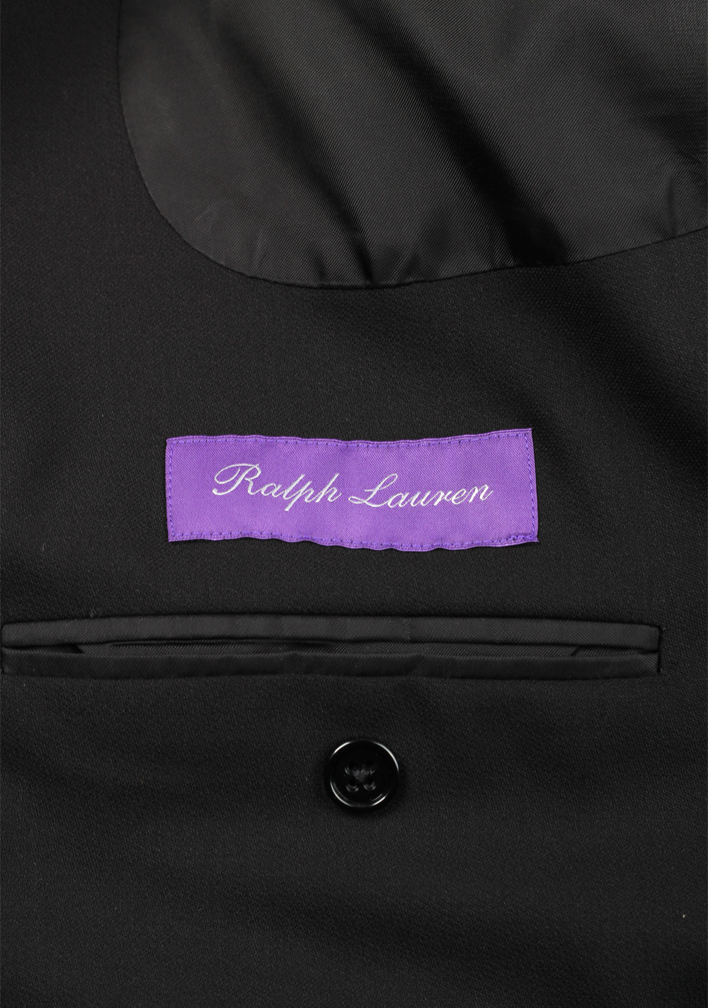 Ralph Lauren Purple Label Black Sport Coat | Costume Limité