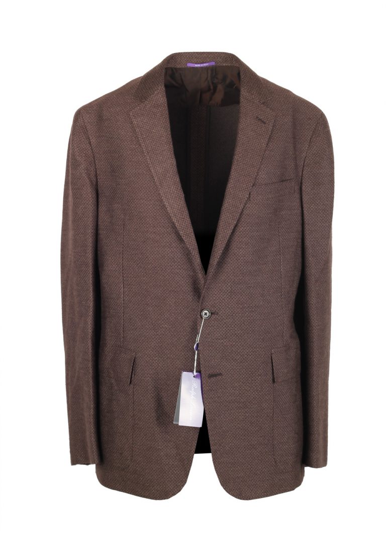 Ralph Lauren Purple Label Brown Sport Coat In Silk Cashmere - thumbnail | Costume Limité