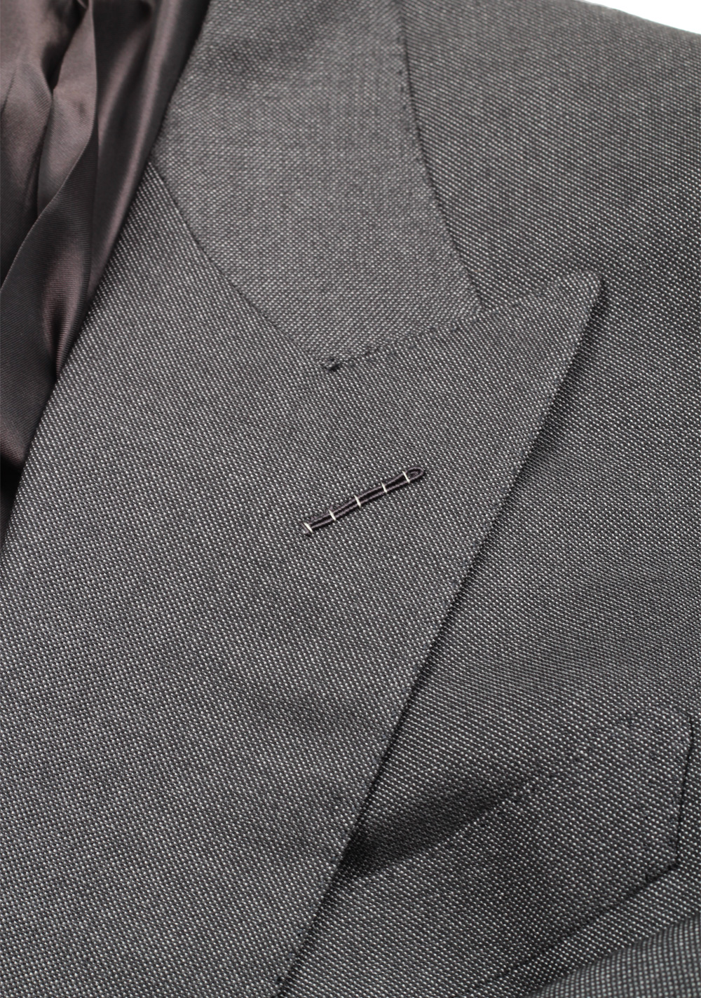 TOM FORD Shelton Gray Double Breasted Suit Size 48 / 38R U.S. | Costume Limité