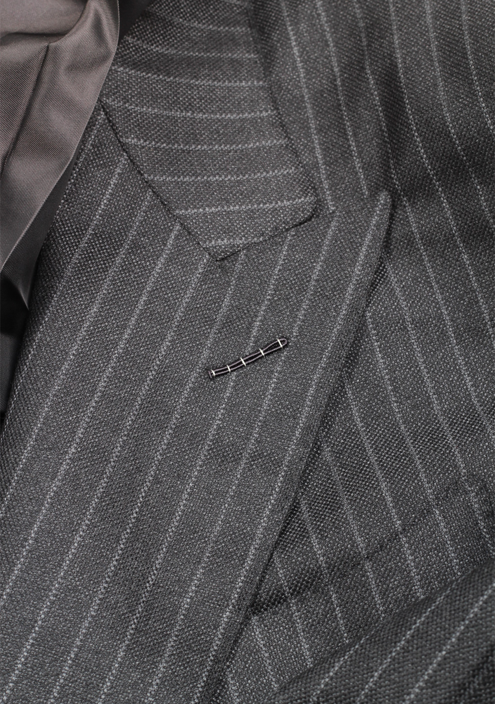 TOM FORD Shelton Gray Double Breasted Suit Size 50 / 40R U.S. | Costume Limité