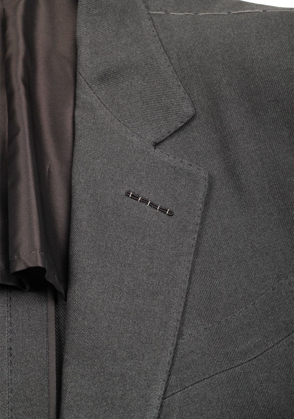 TOM FORD Buckley Gray Suit Size 48 / 38R U.S. In Wool | Costume Limité
