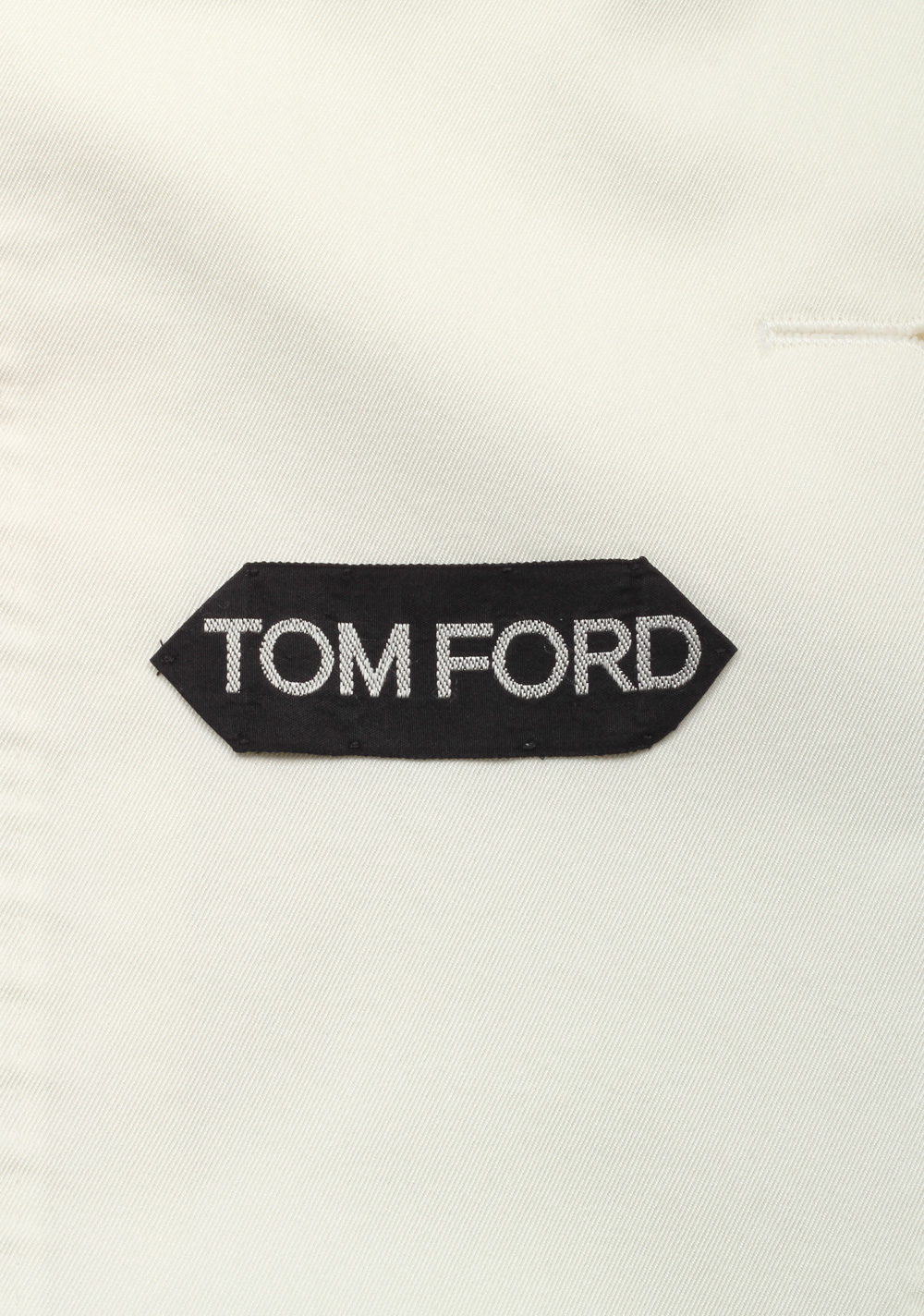 TOM FORD Shelton Off White Sport Coat Size 46 / 36R U.S. In Cotton | Costume Limité