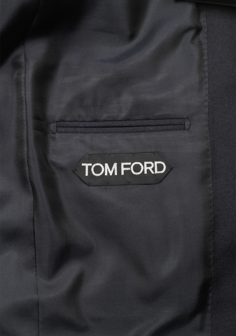 TOM FORD Shelton Blue Sport Coat Size 46 / 36R In Wool | Costume Limité
