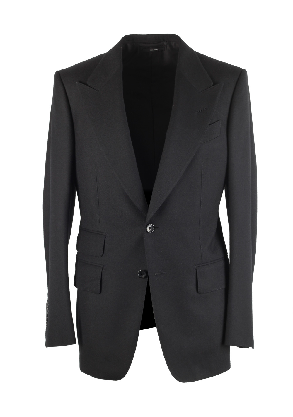 TOM FORD Shelton Black Sport Coat Size 46 / 36R In Wool | Costume Limité