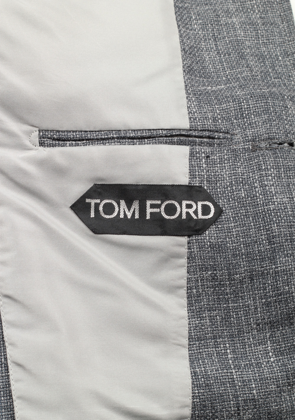 TOM FORD Shelton Gray Sport Coat Size 46 / 36R | Costume Limité