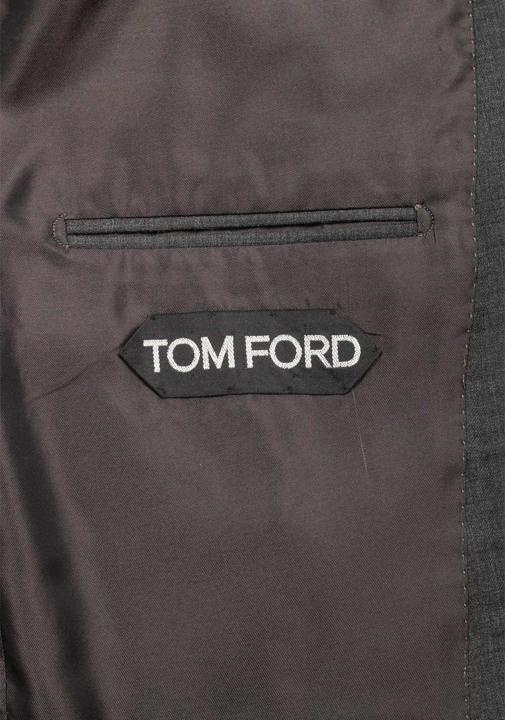 TOM FORD Shelton Gray Sport Coat Size 46 / 36R In Cashmere | Costume Limité