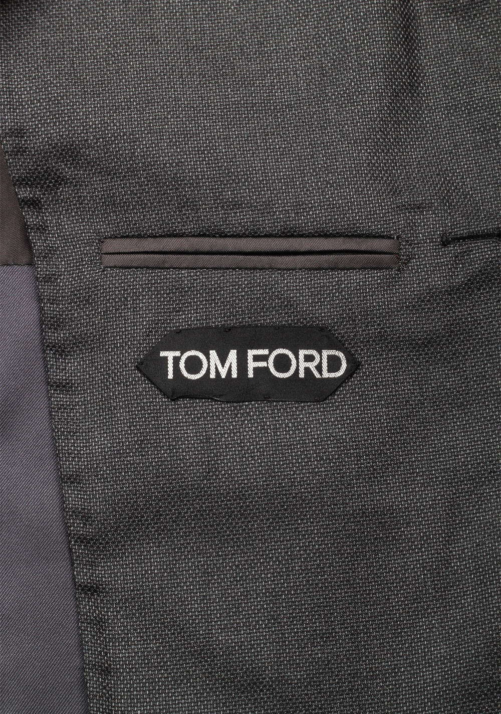 TOM FORD Shelton Gray Sport Coat Size 46 / 36R In Silk Cashmere | Costume Limité