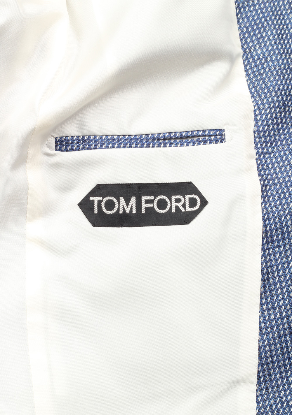 TOM FORD Falconer Blue Sport Coat Size 48 / 38R U.S.  Fit F | Costume Limité