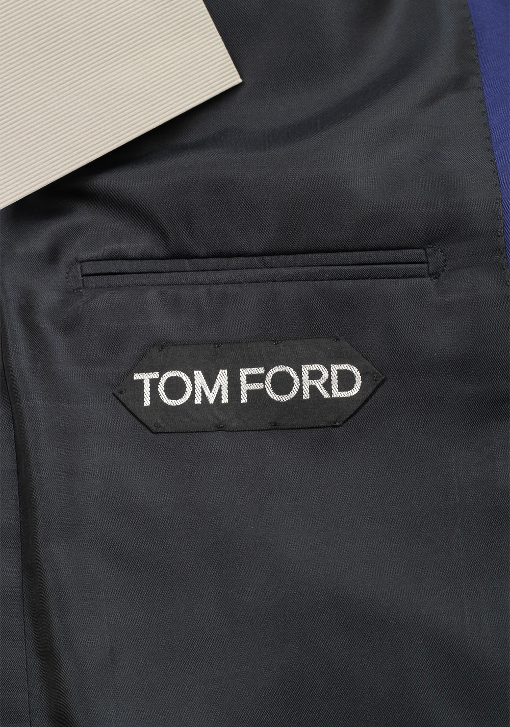 TOM FORD O’Connor Blue Tuxedo Dinner Jacket Size 52 / 42R U.S. Fit S | Costume Limité