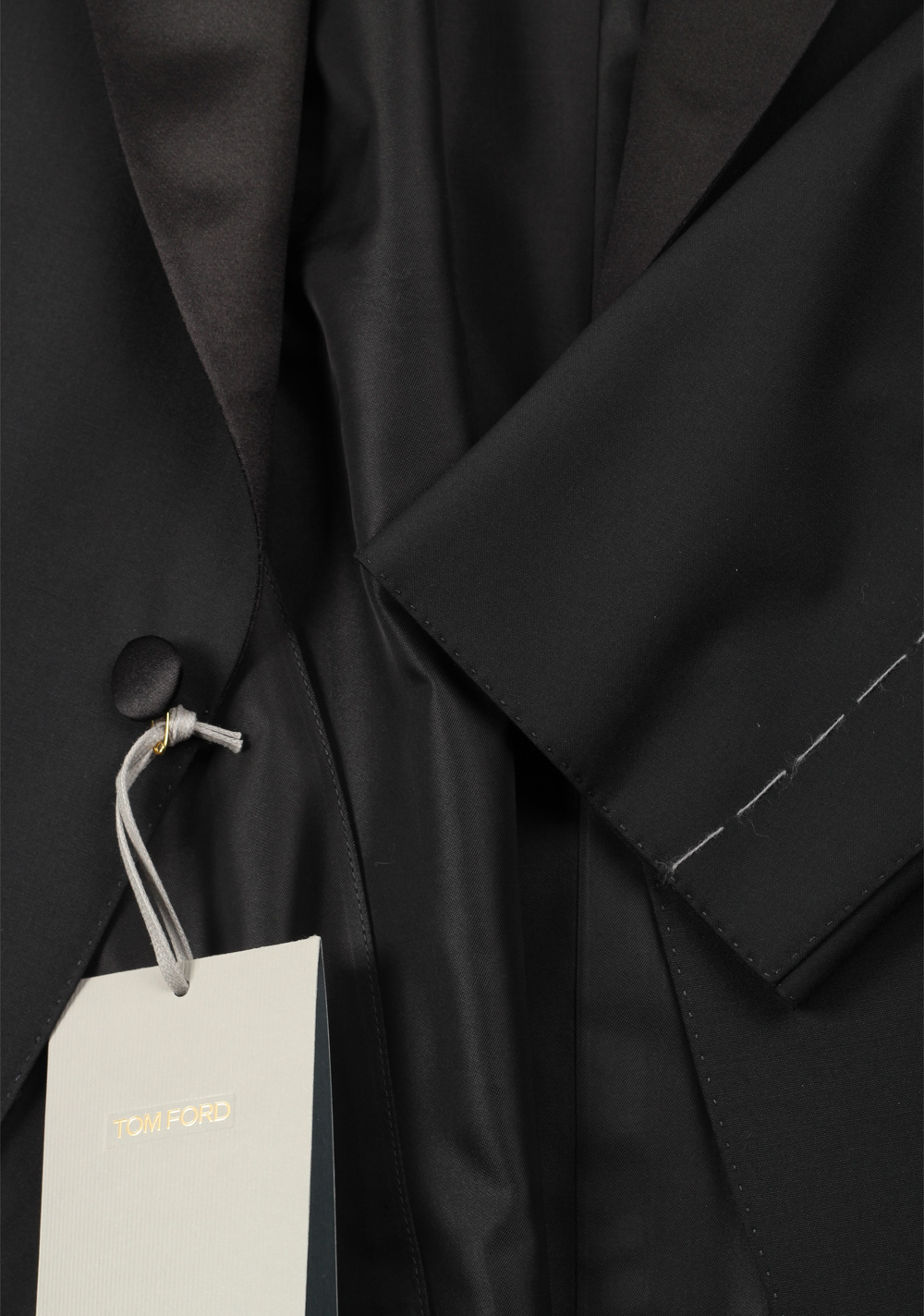 TOM FORD Windsor Black Tuxedo Dinner Jacket Size 60 / 50R U.S. Fit A | Costume Limité