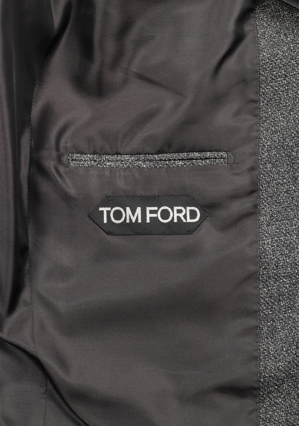 TOM FORD Shelton Gray Sport Coat Size 50 / 40R U.S. In Wool | Costume Limité