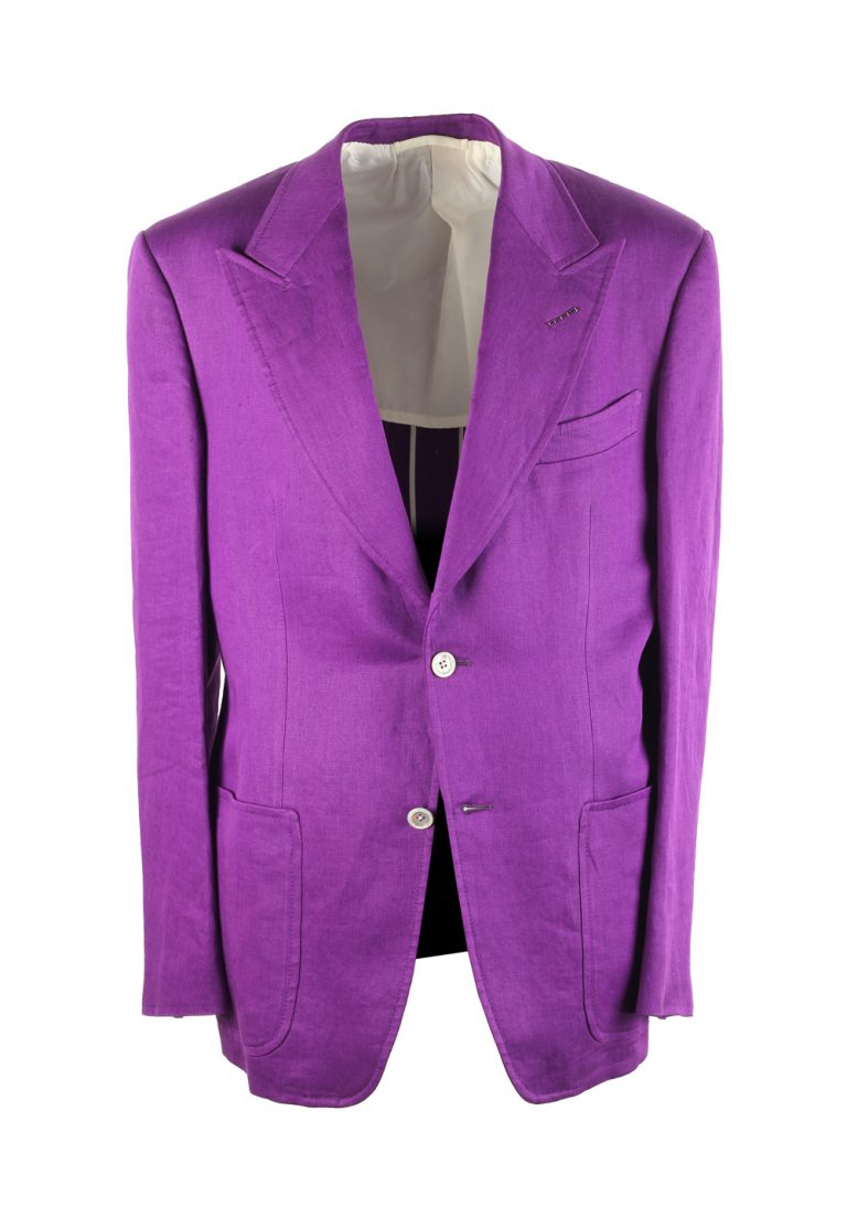 TOM FORD Spencer Purple Sport Coat Size 50 / 40R U.S. - thumbnail | Costume Limité