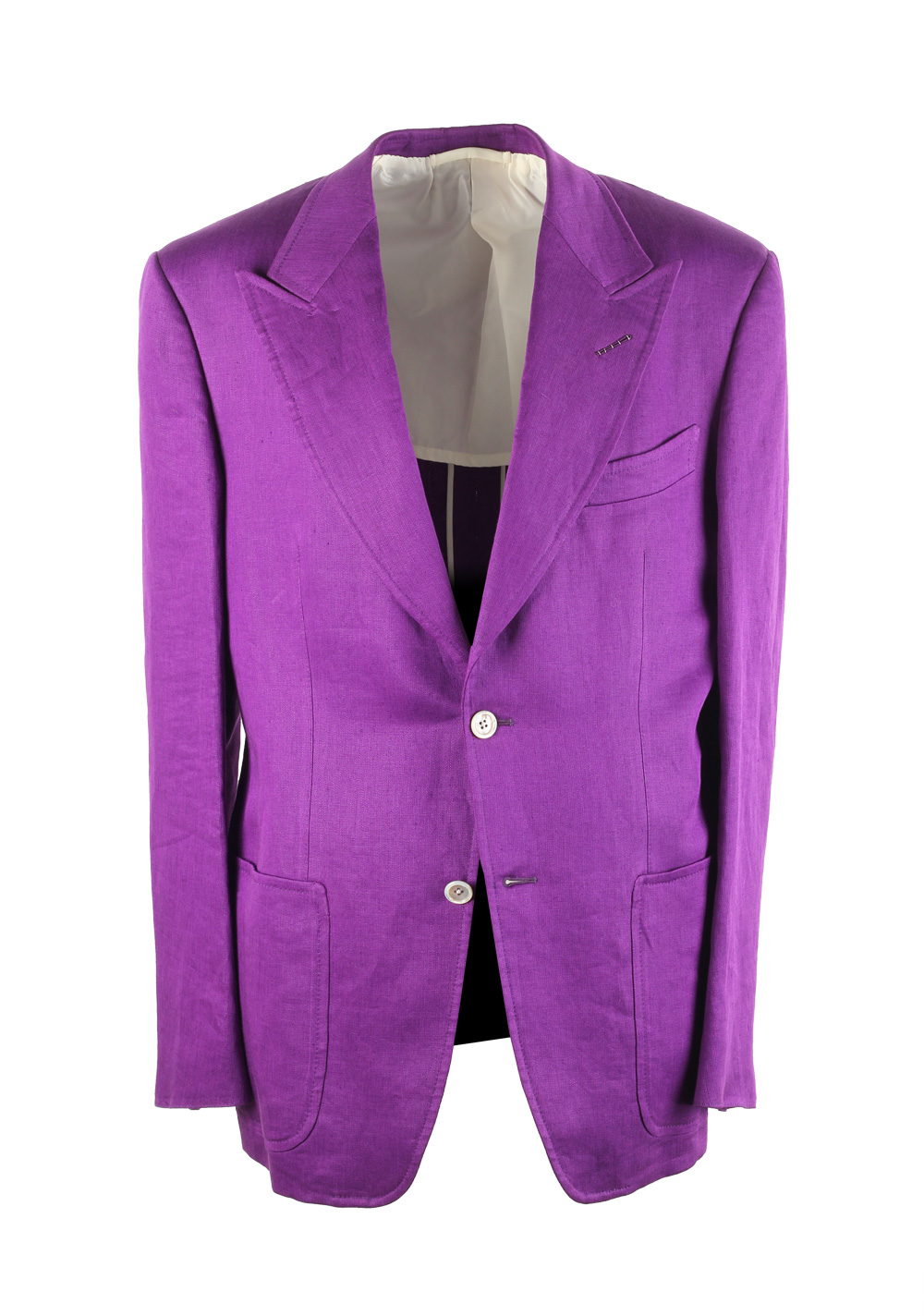 TOM FORD Spencer Purple Sport Coat Size 50 / 40R U.S. | Costume Limité