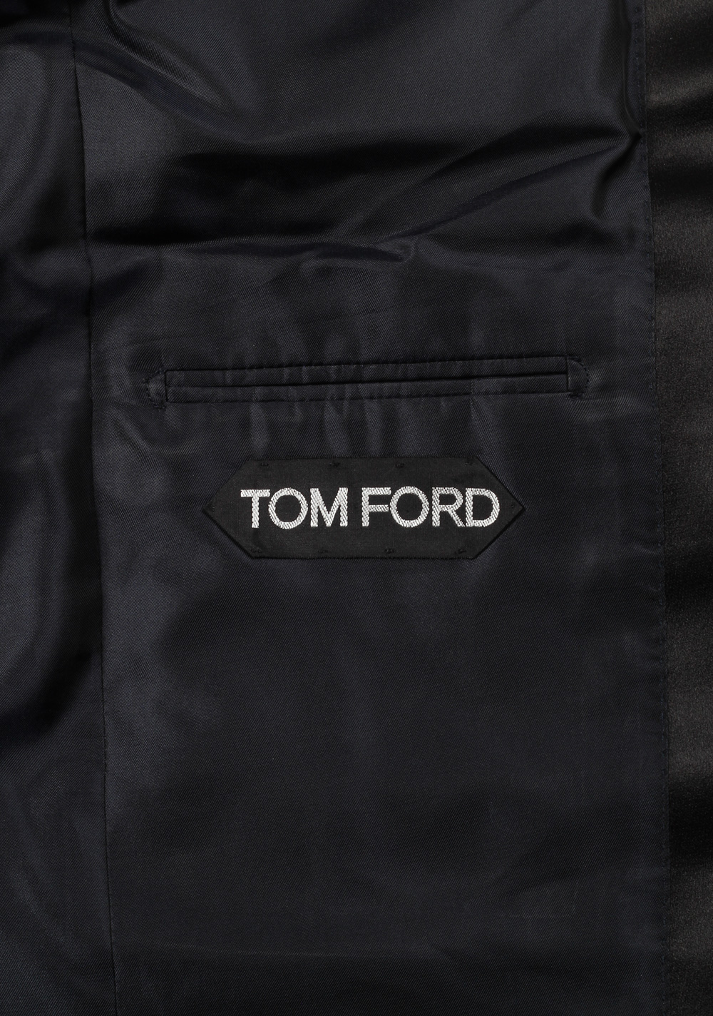 TOM FORD Windsor Black Tuxedo Smoking Suit Size 46 / 36R U.S. Fit A | Costume Limité
