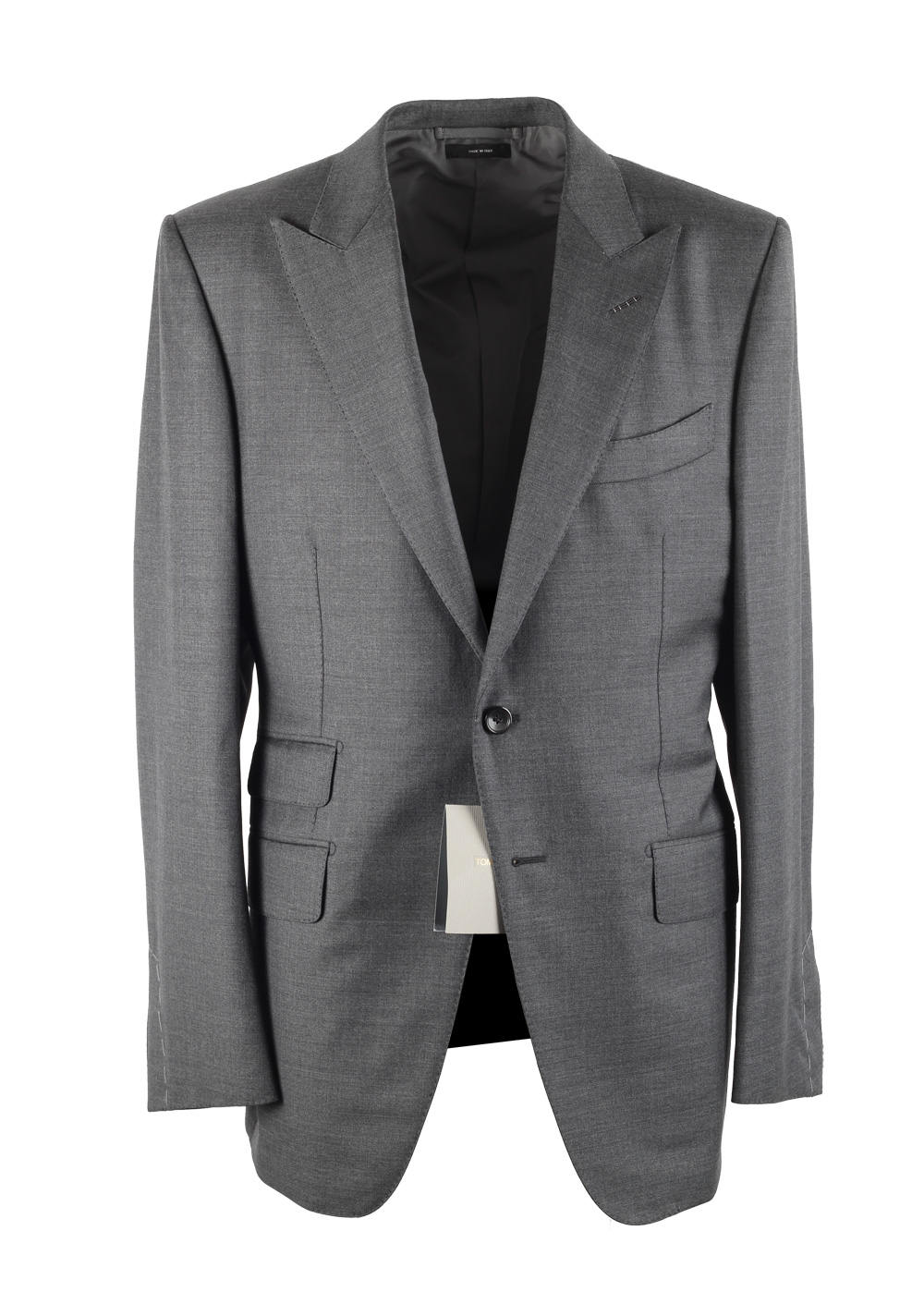 engagement kultur at tilbagetrække TOM FORD O'Connor Solid Gray Suit | Costume Limité