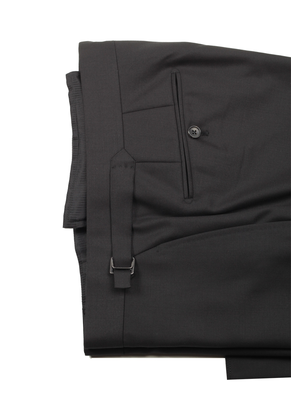 TOM FORD Windsor Black 3 Piece Suit Size 52 / 42R U.S. Wool | Costume Limité
