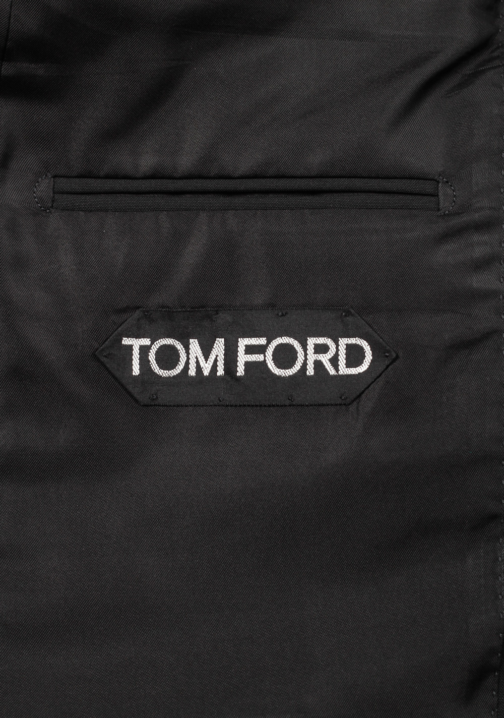 TOM FORD Windsor Signature Solid Black 3 Piece Suit | Costume Limité