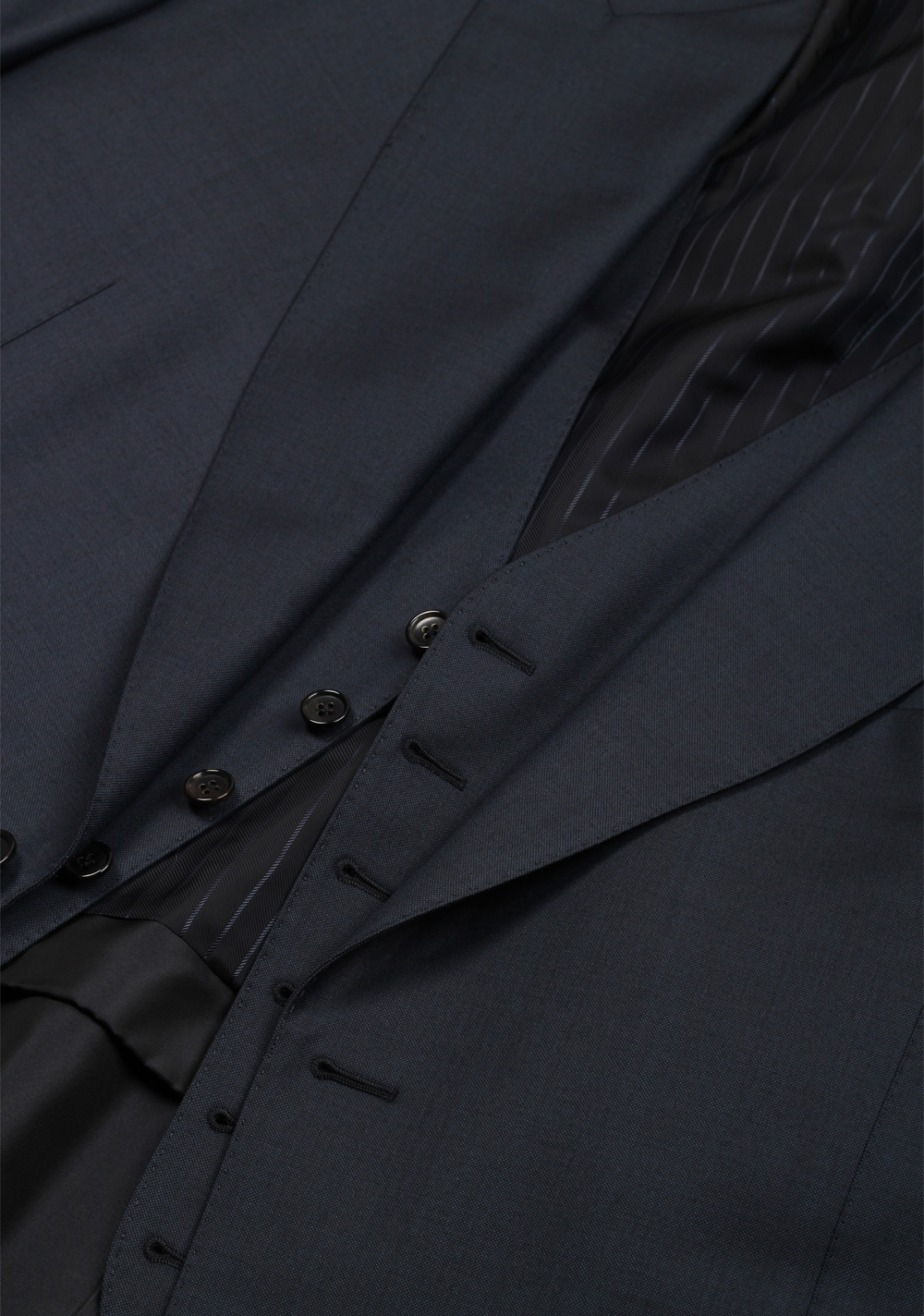 TOM FORD Windsor Blue 3 Piece Suit Size 58 / 48R U.S. Wool Fit A | Costume Limité