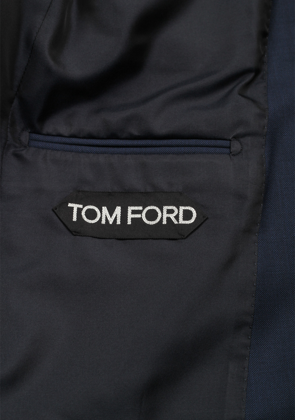 TOM FORD Windsor Solid Blue Suit Size 48 / 38R U.S. Wool Fit A | Costume Limité