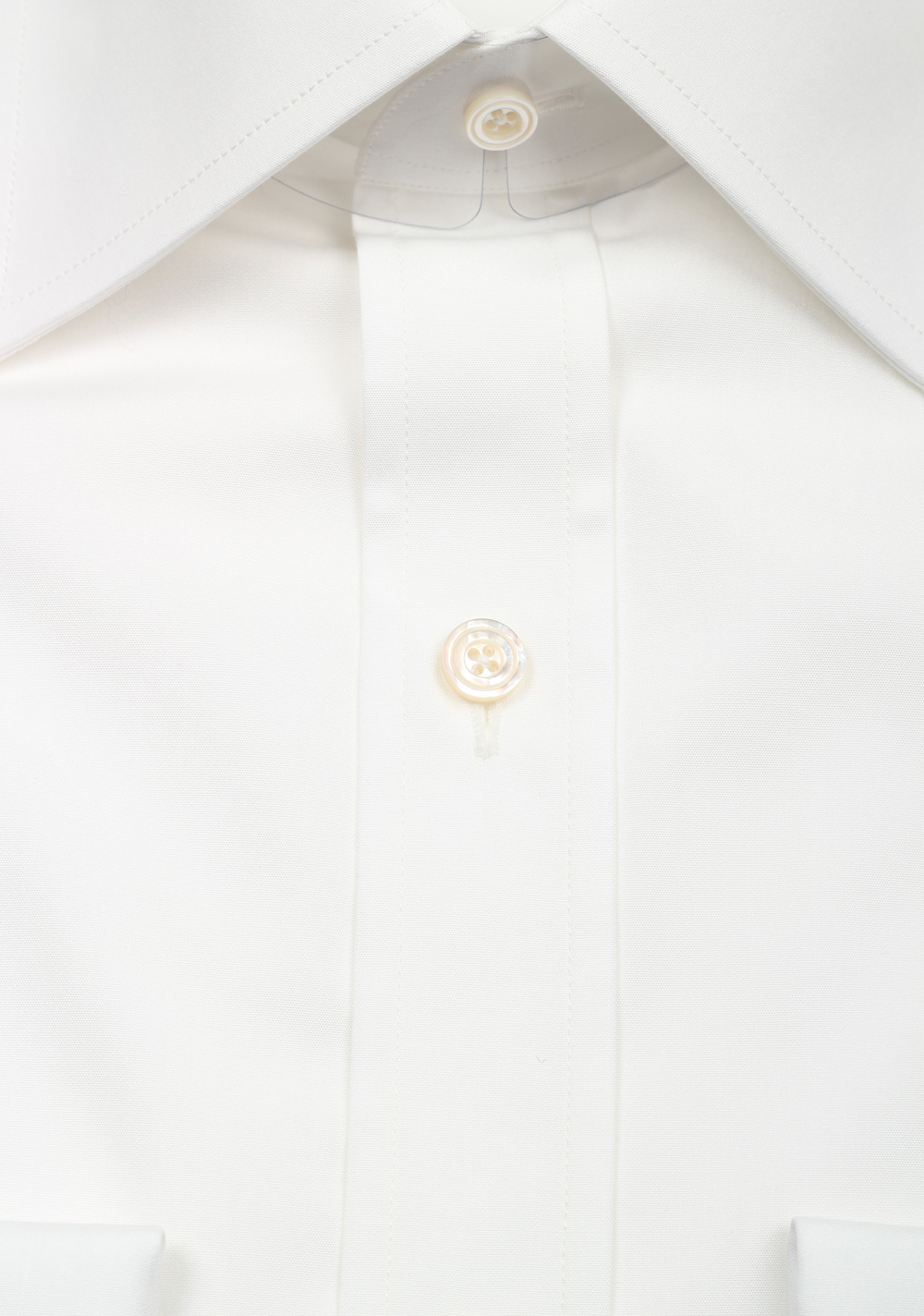 TOM FORD Solid White Signature Shirt With French Cuffs | Costume Limité