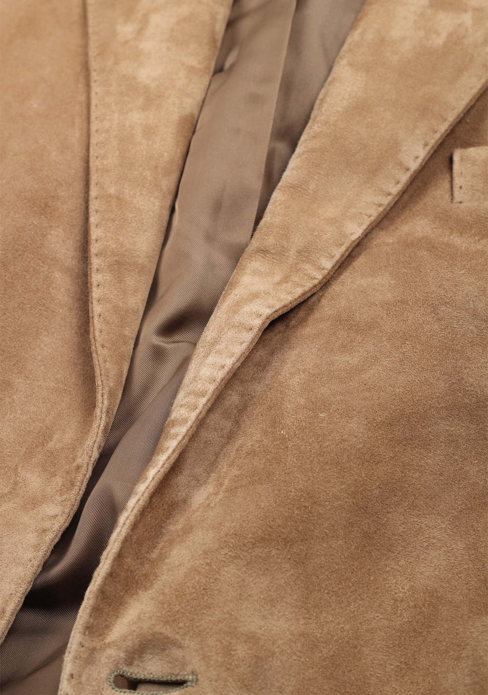 Ralph Lauren Purple Label Beige Suede Sport Coat | Costume Limité