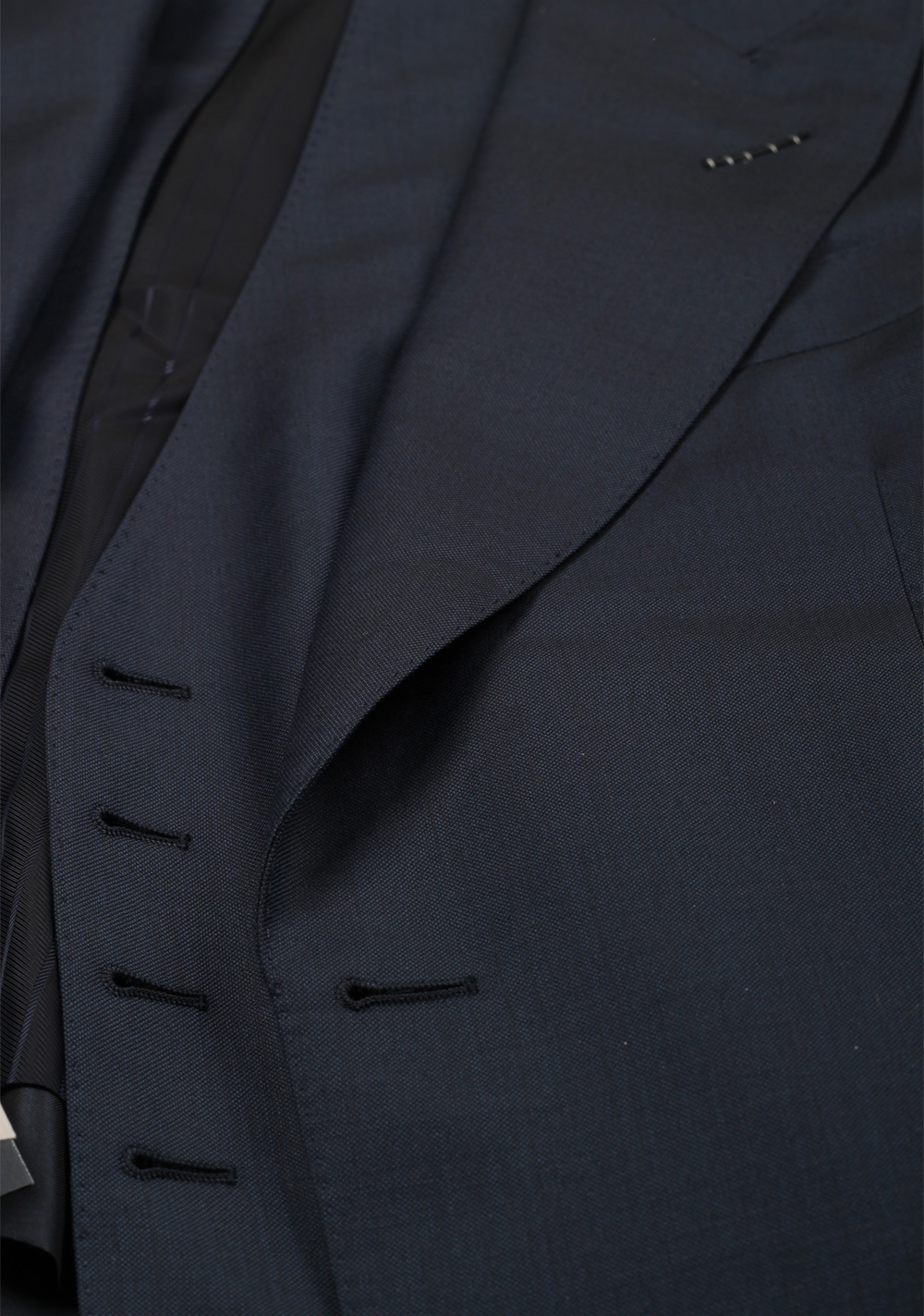 TOM FORD Shelton Blue 3 Piece Suit Size 46C / 36S U.S. | Costume Limité