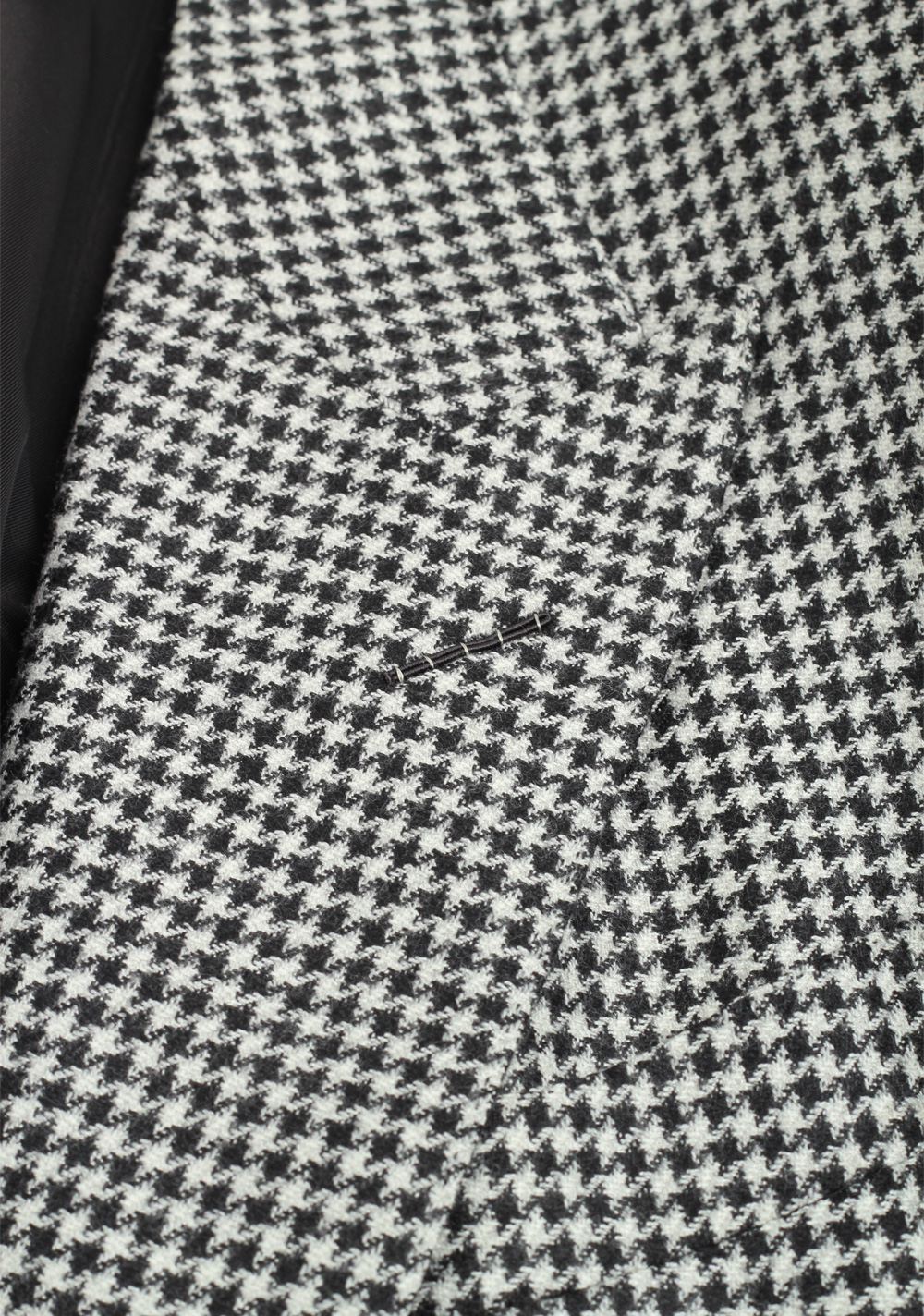 TOM FORD Shelton Houndstooth Black White Suit Size 54 / 44R U.S. | Costume Limité