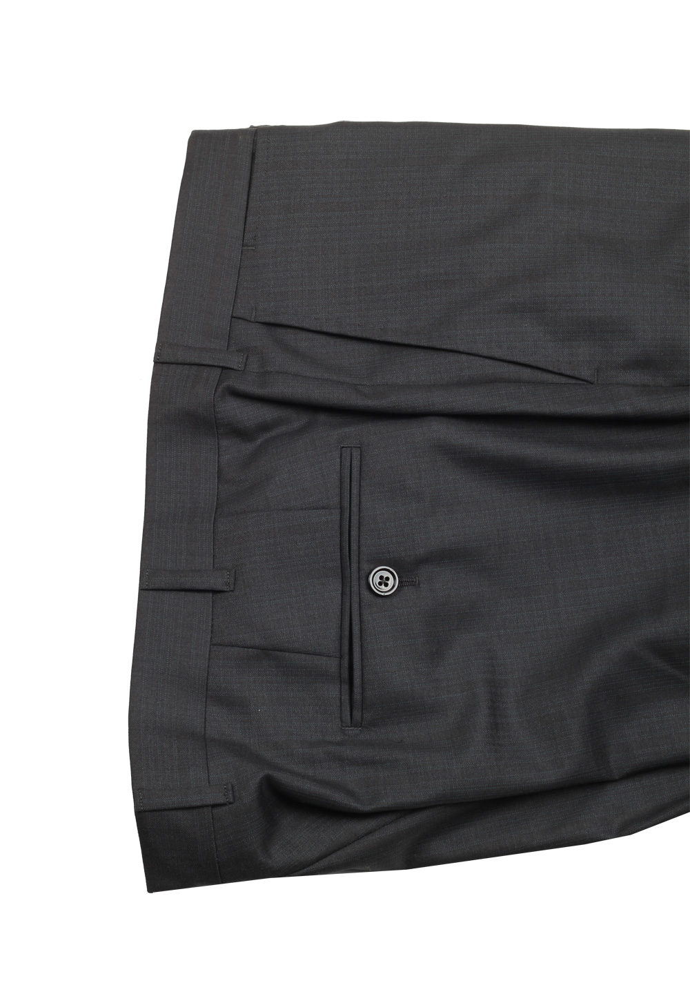 Ermenegildo Zegna Premium Couture Gray Striped Suit Size 54 / 44R U.S. | Costume Limité
