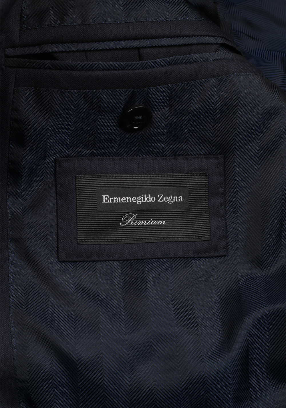 Ermenegildo Zegna Premium Couture Blue Suit Size 52L / 42L U.S. | Costume Limité