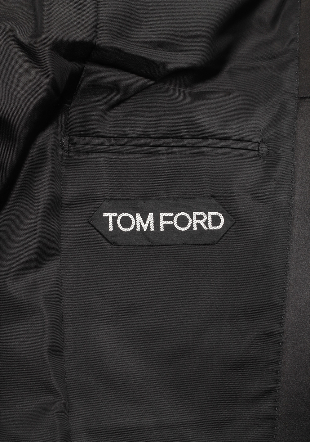TOM FORD Atticus Black Tuxedo Cocktail Dinner Jacket Size 48 / 38R U.S. | Costume Limité