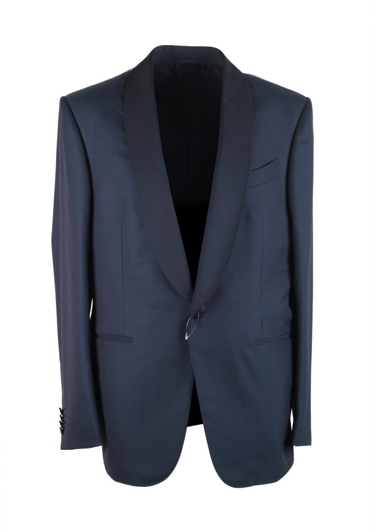 Ermenegildo Zegna Blue Mila Tuxedo Suit - thumbnail | Costume Limité