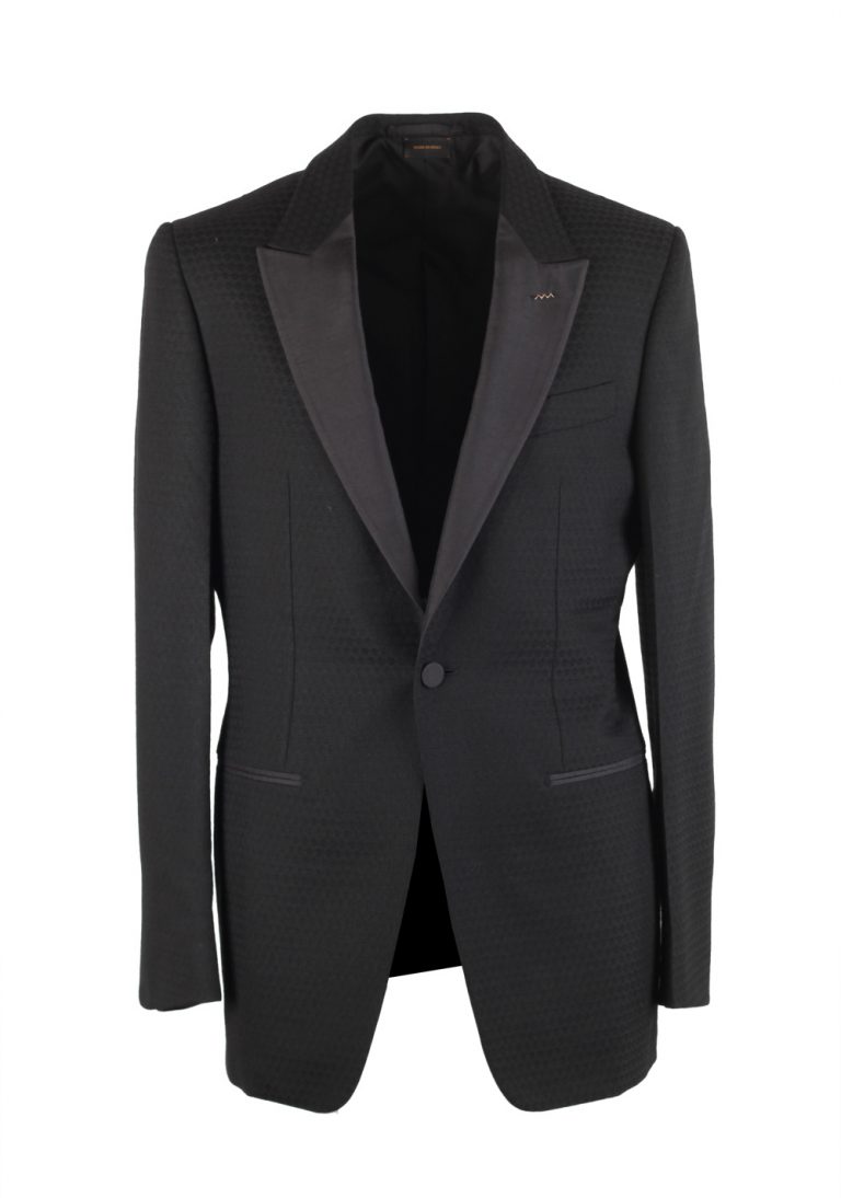 Ermenegildo Zegna Couture Black Sport Coat Size 48L / 38L U.S. - thumbnail | Costume Limité