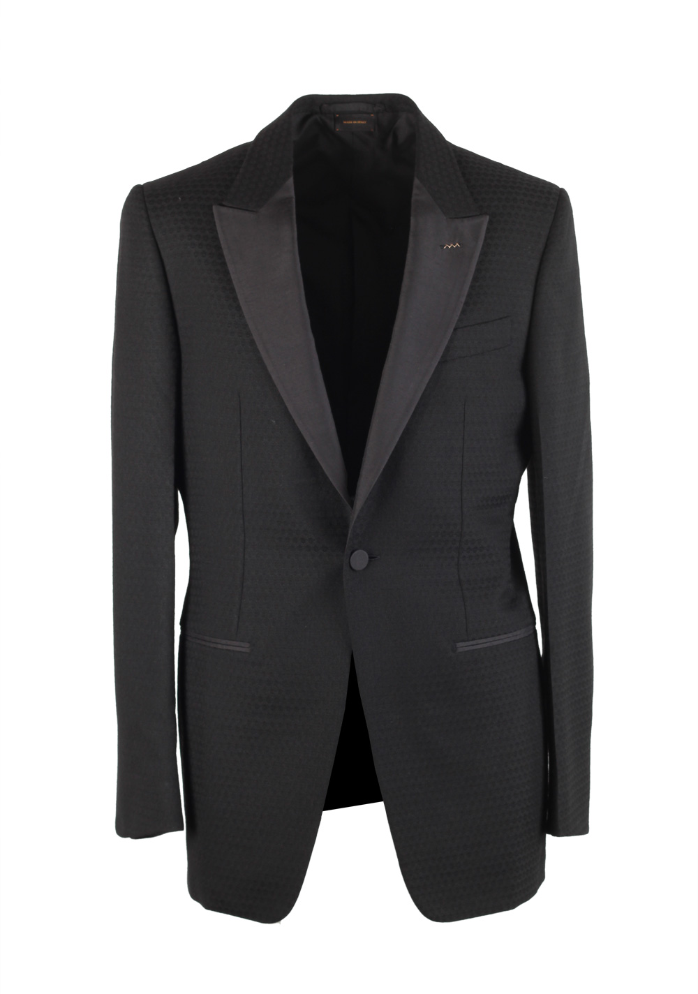 Ermenegildo Zegna Couture Black Sport Coat Size 48L / 38L U.S ...