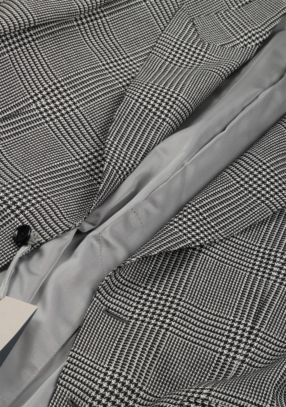TOM FORD Shelton Black White Checked Suit | Costume Limité
