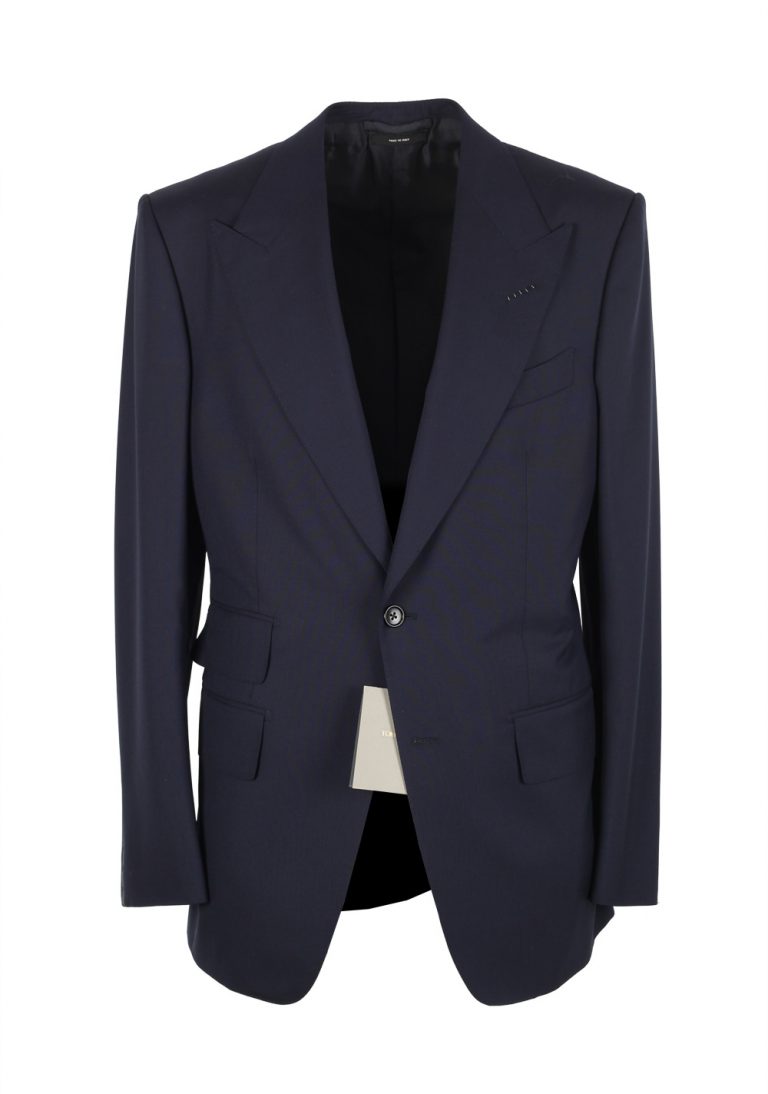 TOM FORD Windsor Signature Solid Blue Suit - thumbnail | Costume Limité