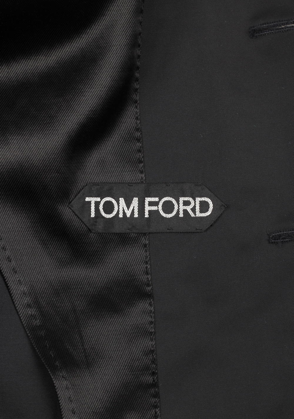 TOM FORD Black Military Field Jacket Coat Size 52 / 42R U.S. Outerwear ...