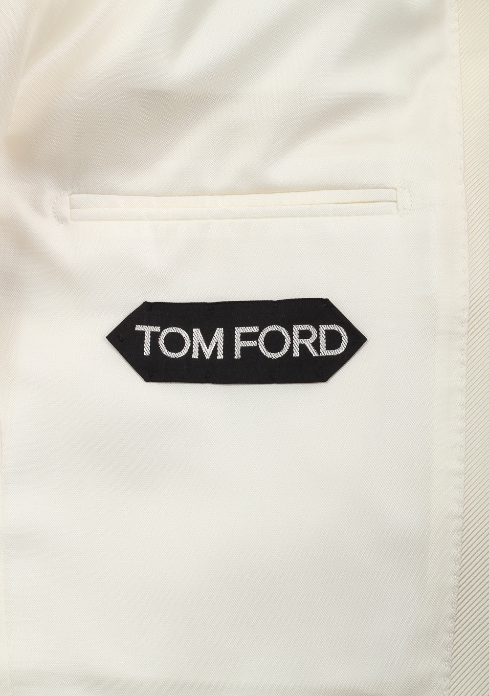 TOM FORD O’Connor  Ivory Tuxedo Dinner Jacket Size 48 / 38R U.S. Fit Y | Costume Limité