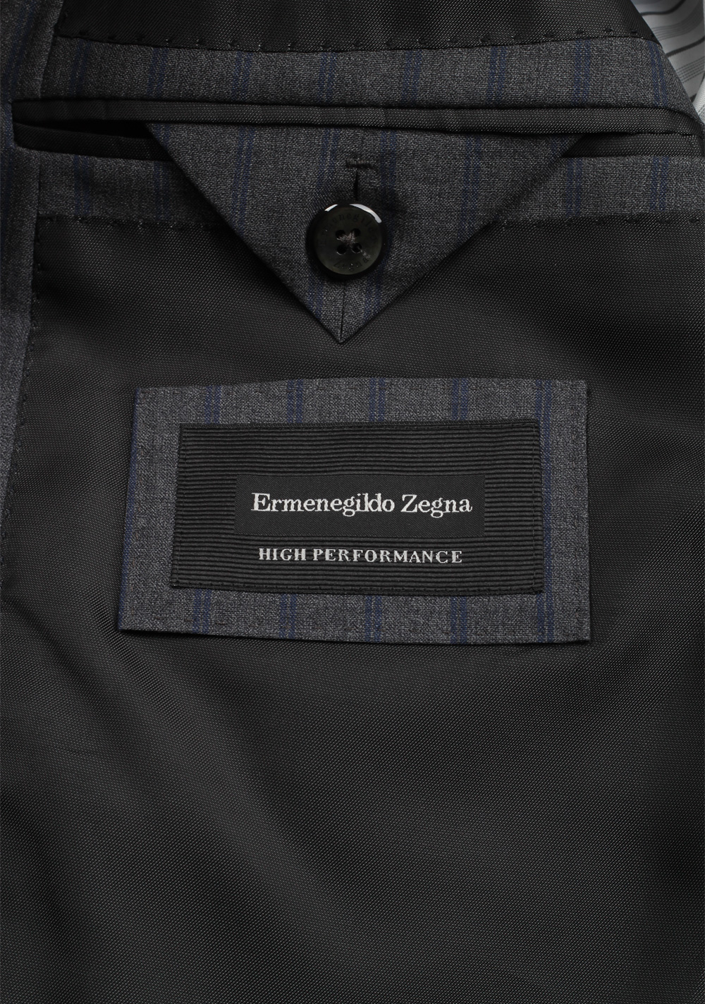 Ermenegildo Zegna Mila Gray Striped Suit Size 50 / 40R U.S. | Costume Limité
