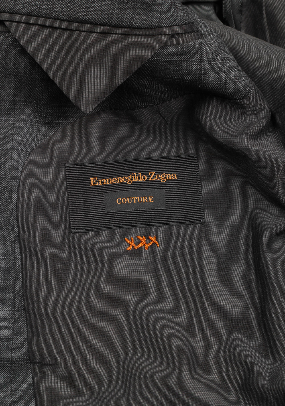 Ermenegildo Zegna Couture Checked Gray Sport Coat Size 52 / 42R U.S. | Costume Limité