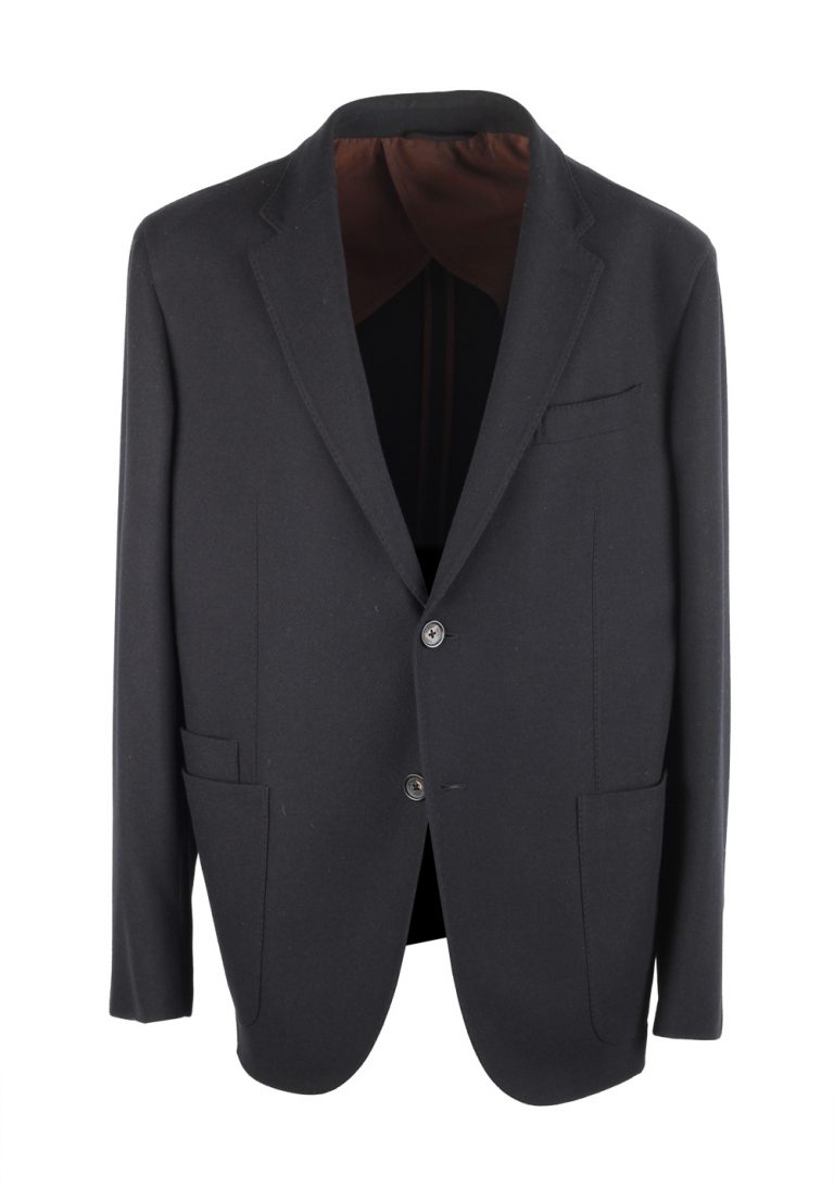 Ermenegildo Zegna Trofeo Cashmere Black Sport Coat Size 56 / 46R U.S. - thumbnail | Costume Limité