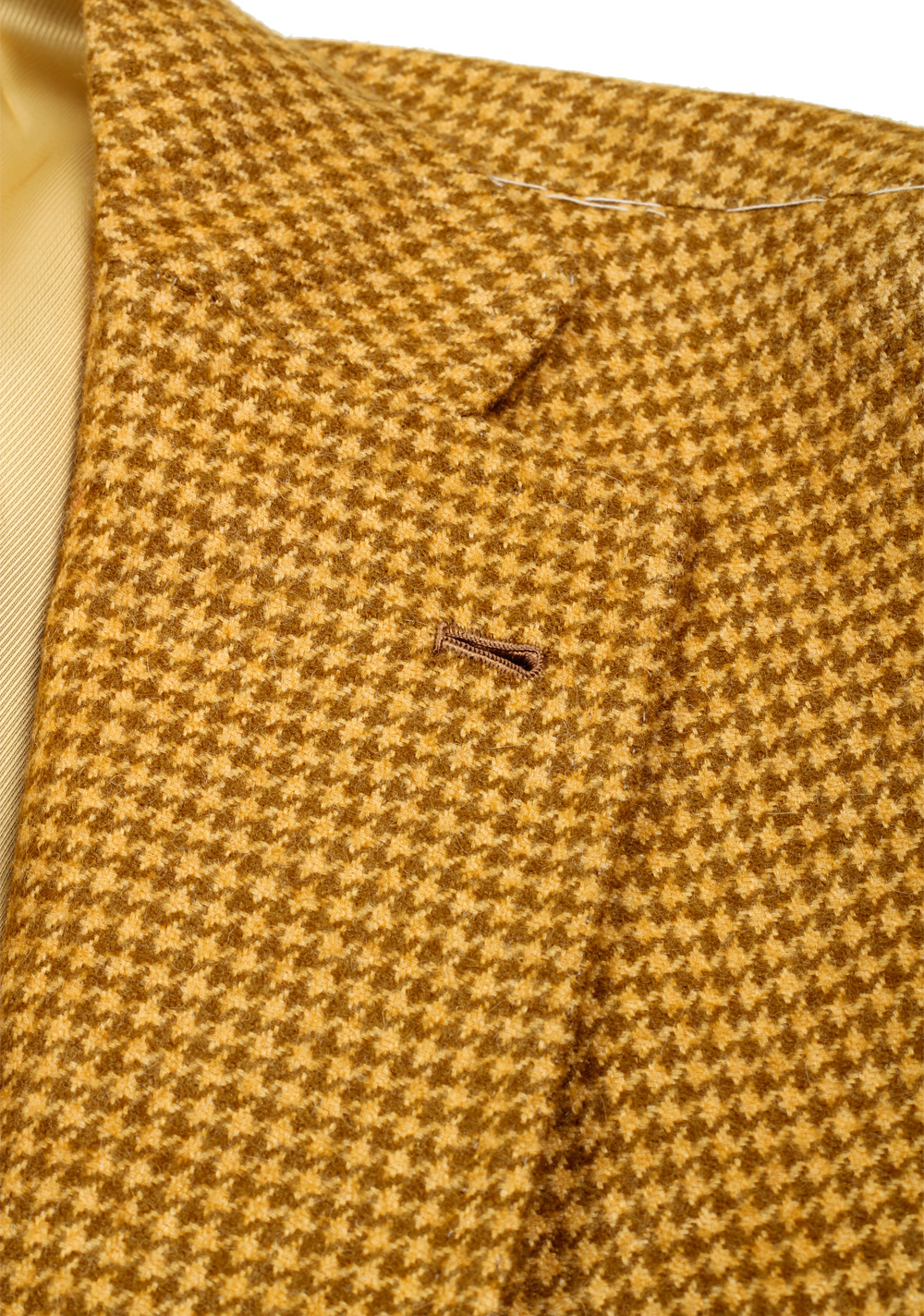 Orazio Luciano Mustard Houndstooth Sport Coat | Costume Limité