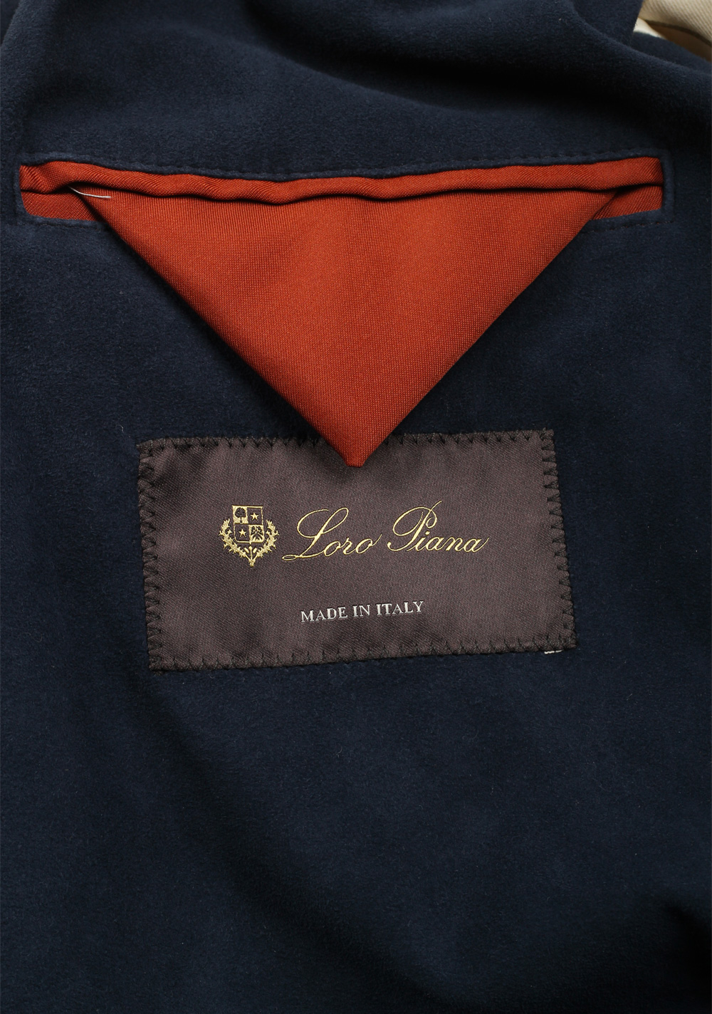 Loro Piana Blue Deer Leather Suede Sport Coat | Costume Limité