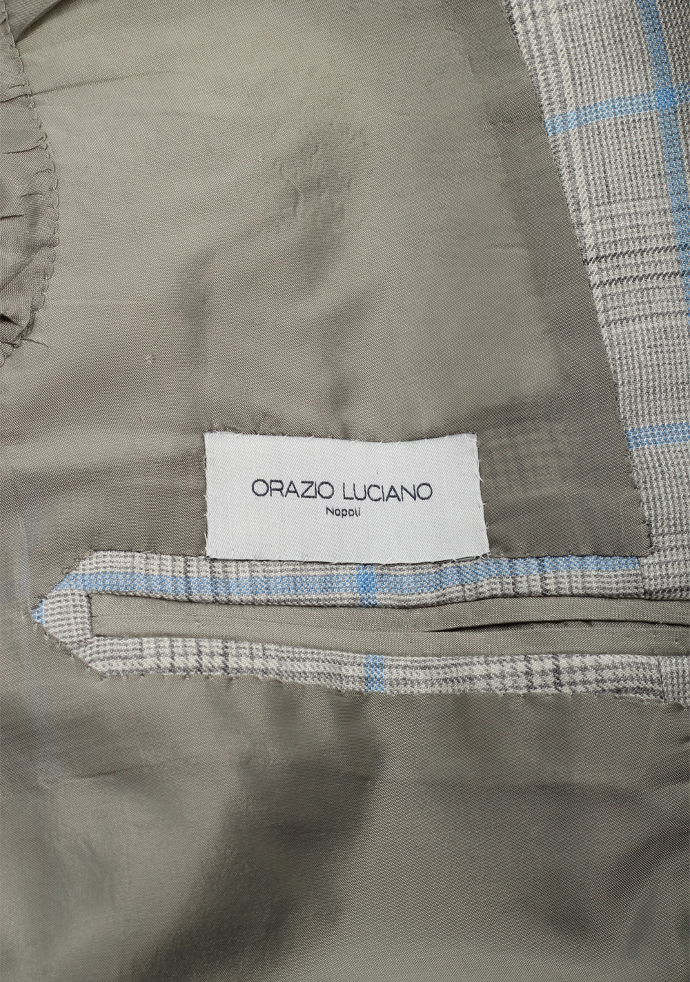 Orazio Luciano La Vera Gray Sport Coat Size 52 / 42R U.S. | Costume Limité