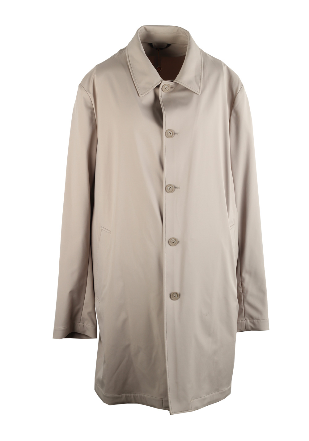 Loro Piana Beige Delaware Rain Coat Size Xxl Outerwear | Costume Limité