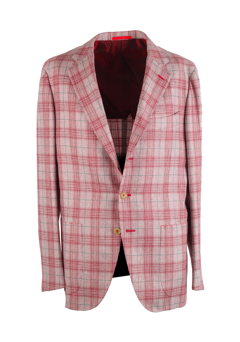 Isaia Napoli Red Sailor Sport Coat Size 52 / 42R U.S. | Costume Limité