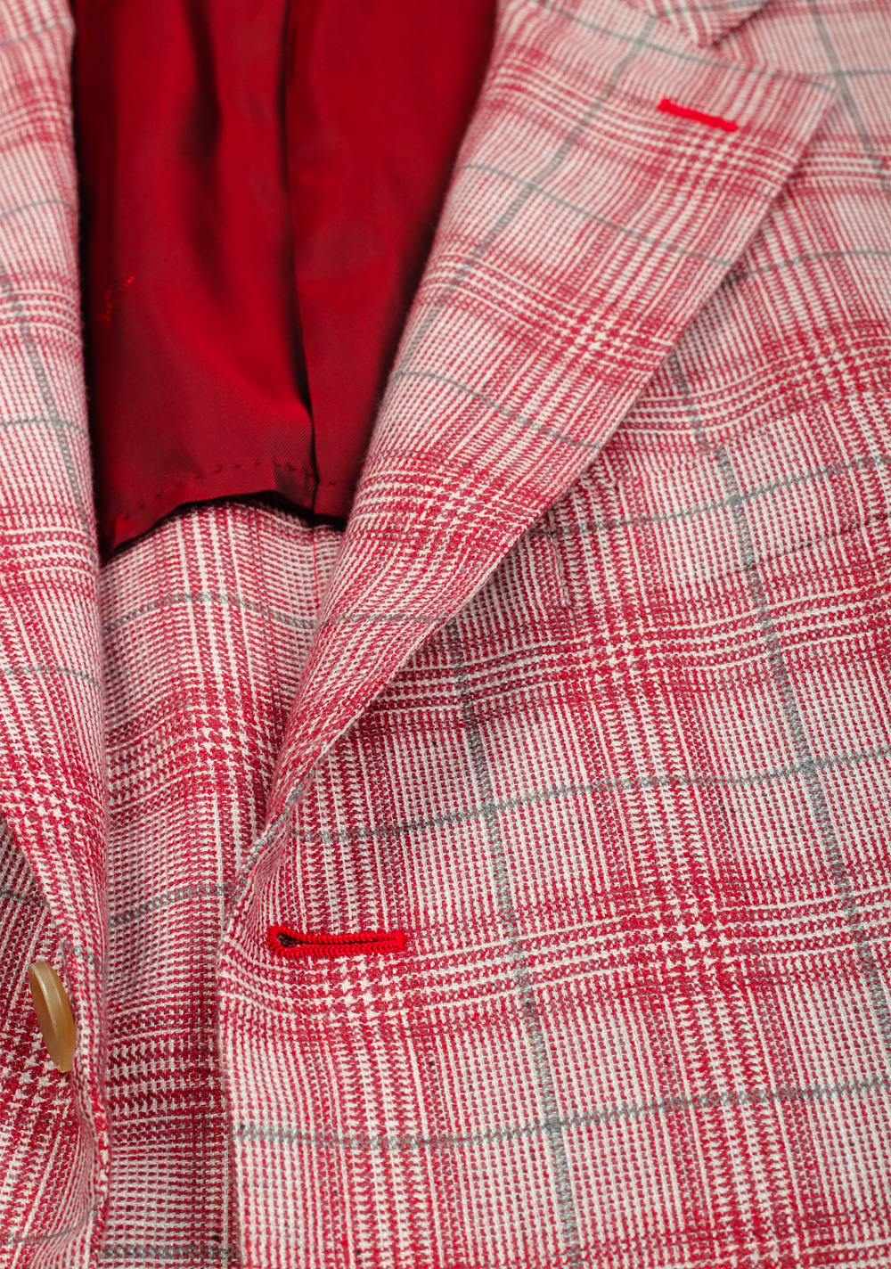 Isaia Napoli Red Sailor Sport Coat Size 52 / 42R U.S. | Costume Limité