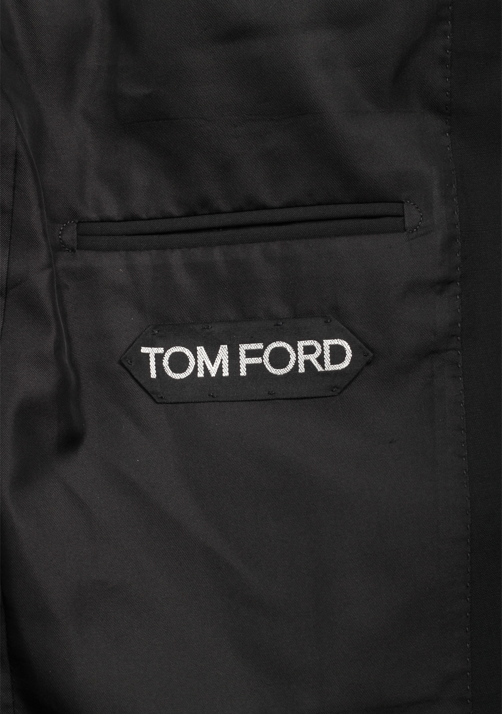 TOM FORD O’Connor Solid Black Suit Fit Y | Costume Limité
